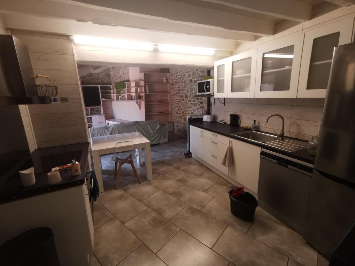 Agreable Maison De Village Entre Mer Et Montagne Codalet ภายนอก รูปภาพ